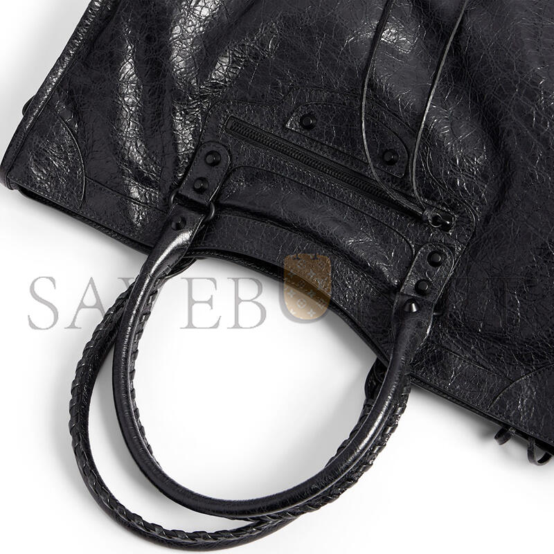 Ba1en*iaga le city bag large in black 8657652acme1000 (46*29*17cm)